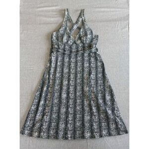 Tommy Bahama Dress Women's Medium Mini Slub Stretch Tank Sleeveless Dress